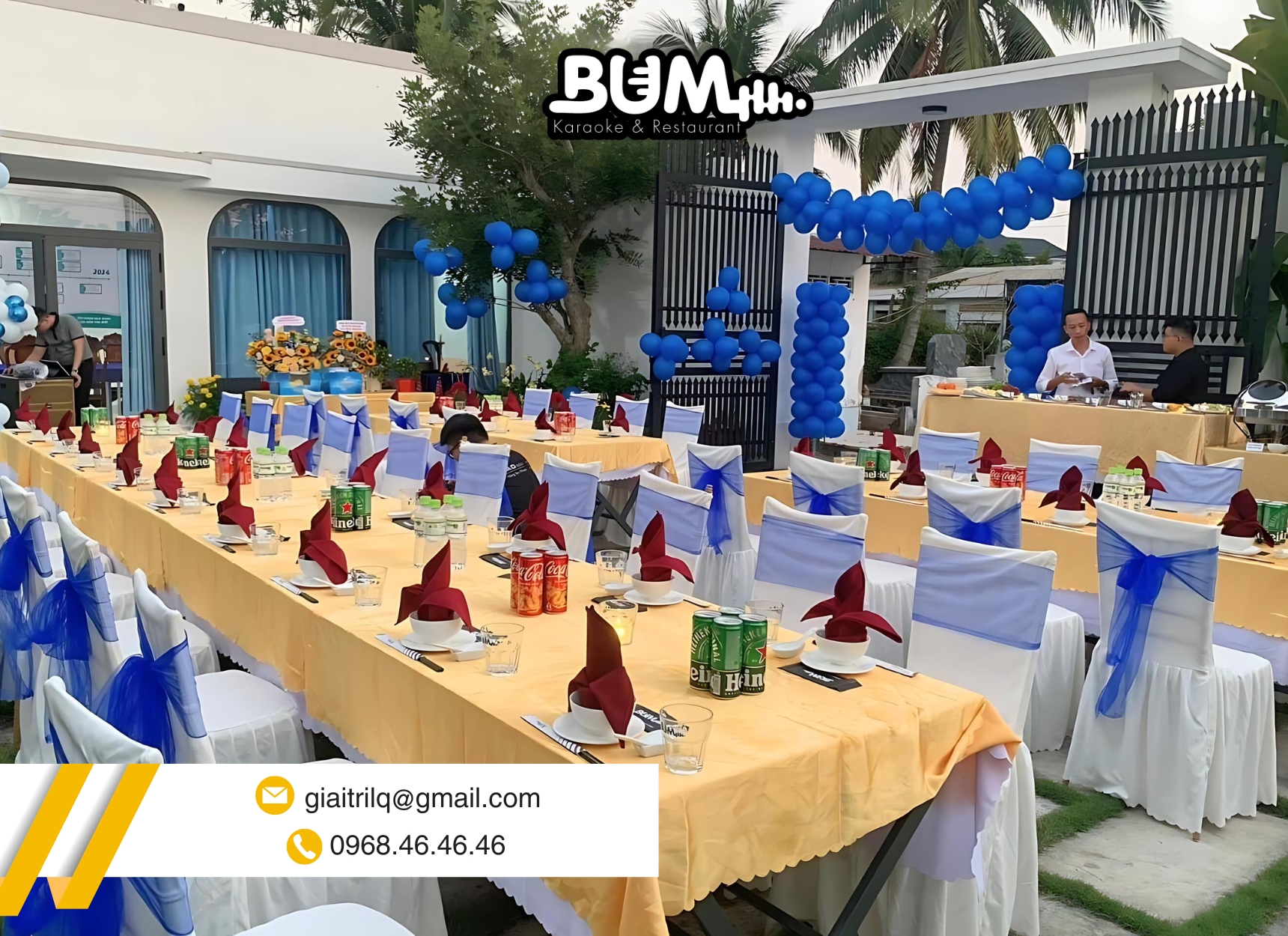 Dịch vụ tiệc sinh nhật lưu động tại Bến Tre giá rẻ